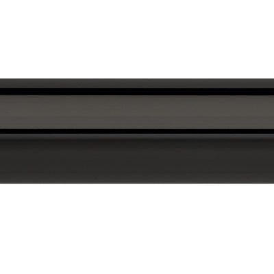 Hallis Neo 19mm curtain pole length, Black Nickel