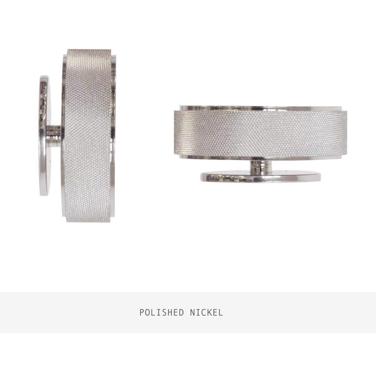 Jones Esquire 50mm Metal Curtain Pole, Polished Nickel
