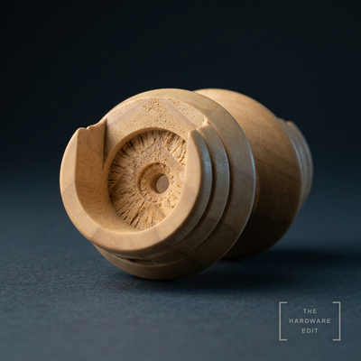 AI studio visualisation of Hallis Naturals 35mm Brackets, The Hardware Edit