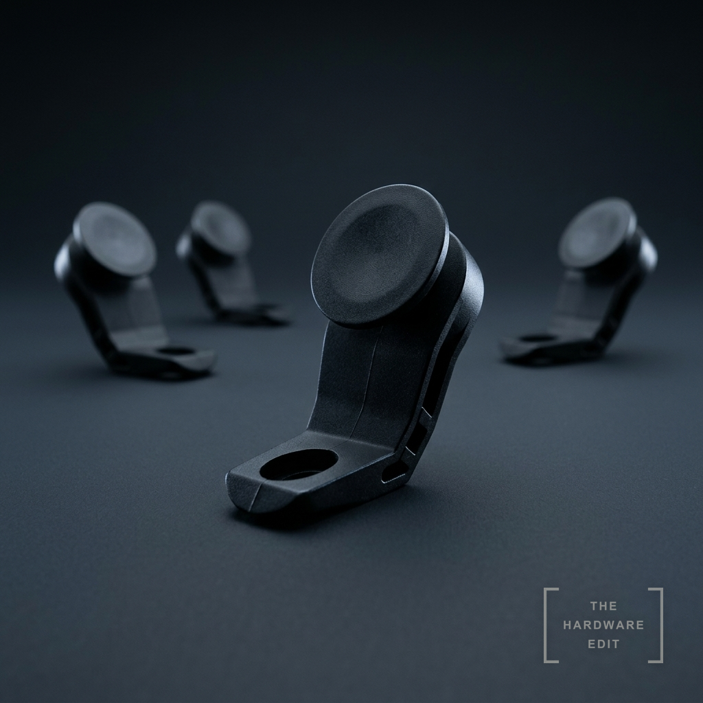 AI studio visualisation of Speedy Fineline Track Gliders, Matt Black, The Hardware Edit