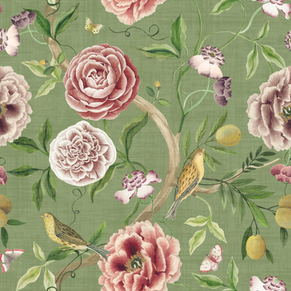 Esselle Home Chinoiserie Garden Fabric (per metre)