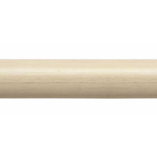 Hallis Modern Country 45mm curtain pole length, Brushed Cream