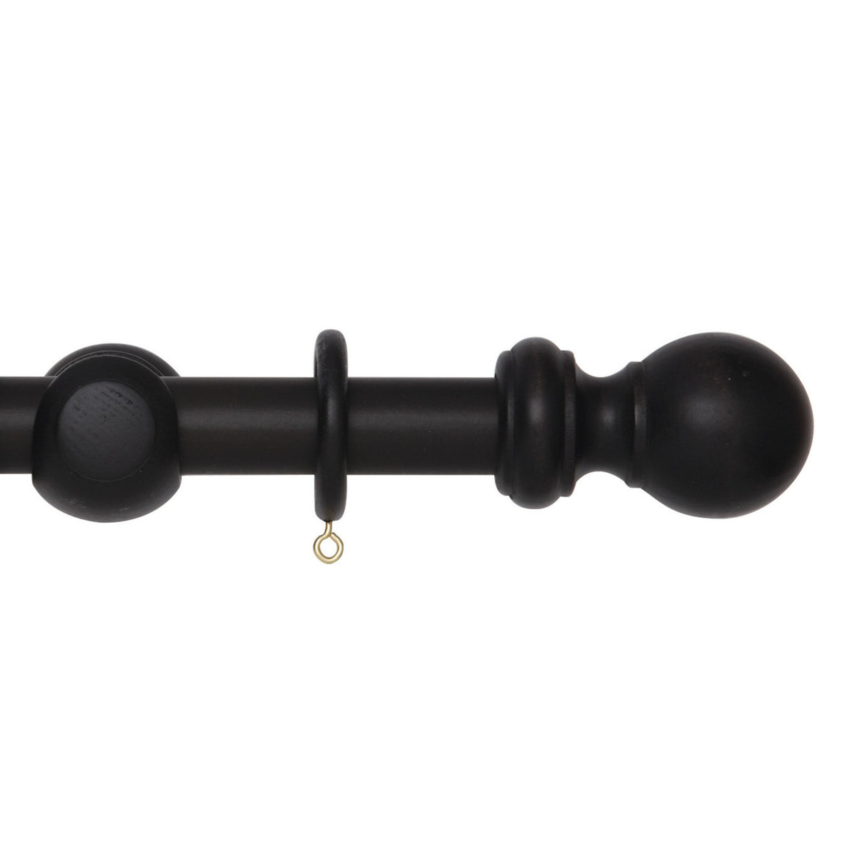 Hallis Woodline Woodline 28mm Pole Set Black
