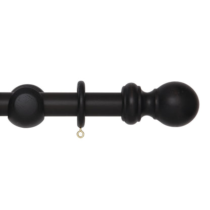 Hallis Woodline Woodline 28mm Pole Set Black