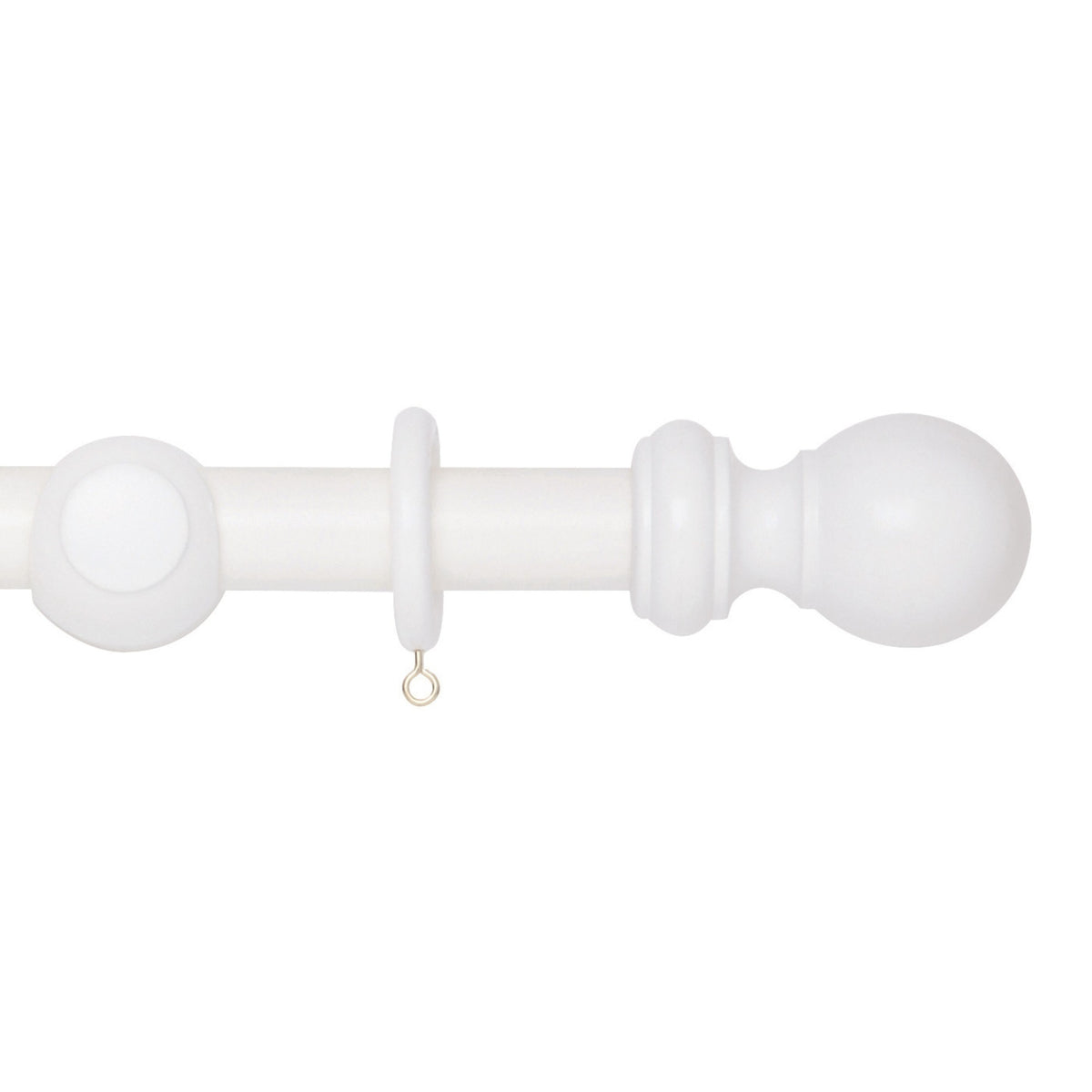 Hallis Woodline Woodline 28mm Pole Set White