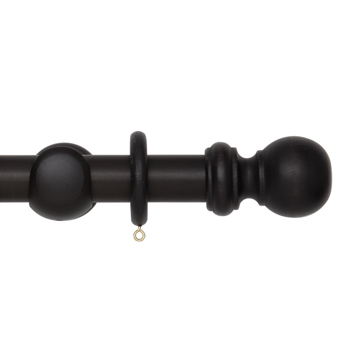 Hallis Woodline Woodline 35mm Pole Set Black