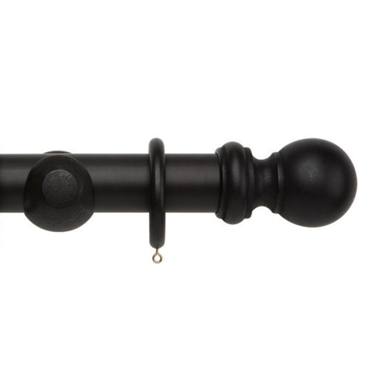 Hallis Woodline Woodline 50mm Pole Set Black
