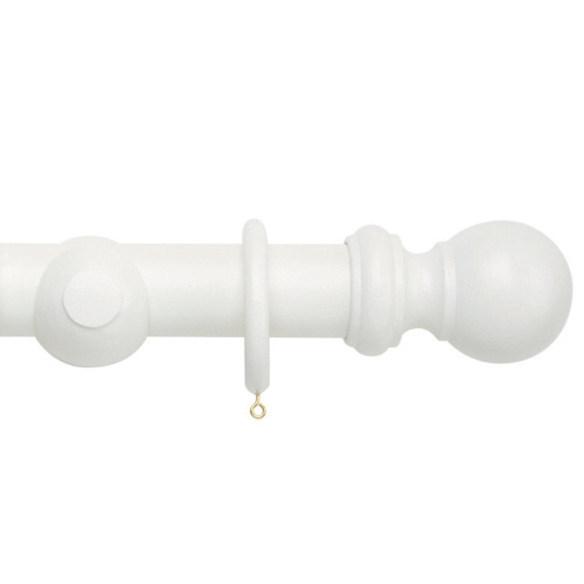 Hallis Woodline Woodline 50mm Pole Set White