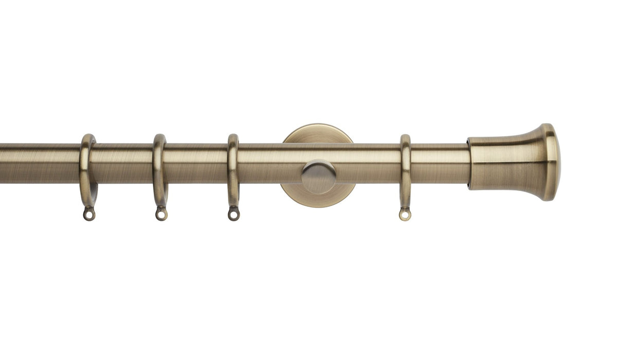 Trumpet, Cylinder Bracket::Spun Brass