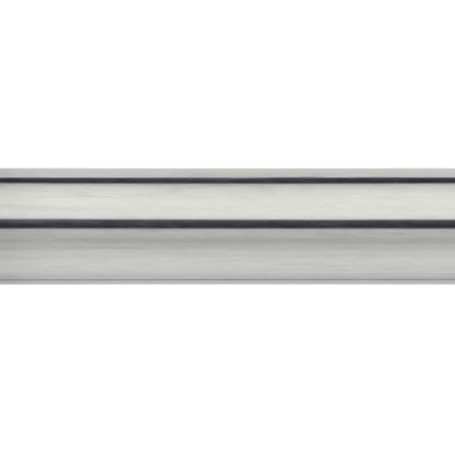 Hallis Neo 19mm curtain pole length, Stainless Steel