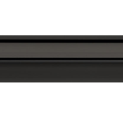 Hallis Neo 19mm curtain pole length, Black Nickel