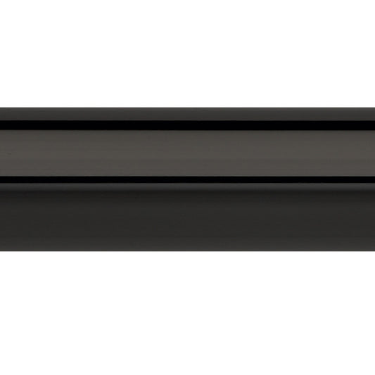 Hallis Neo 19mm curtain pole length, Black Nickel