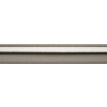 Hallis Neo 28mm curtain pole length, Stainless Steel