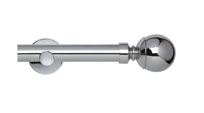 Ball Eyelet, Cylinder Bracket::Chrome