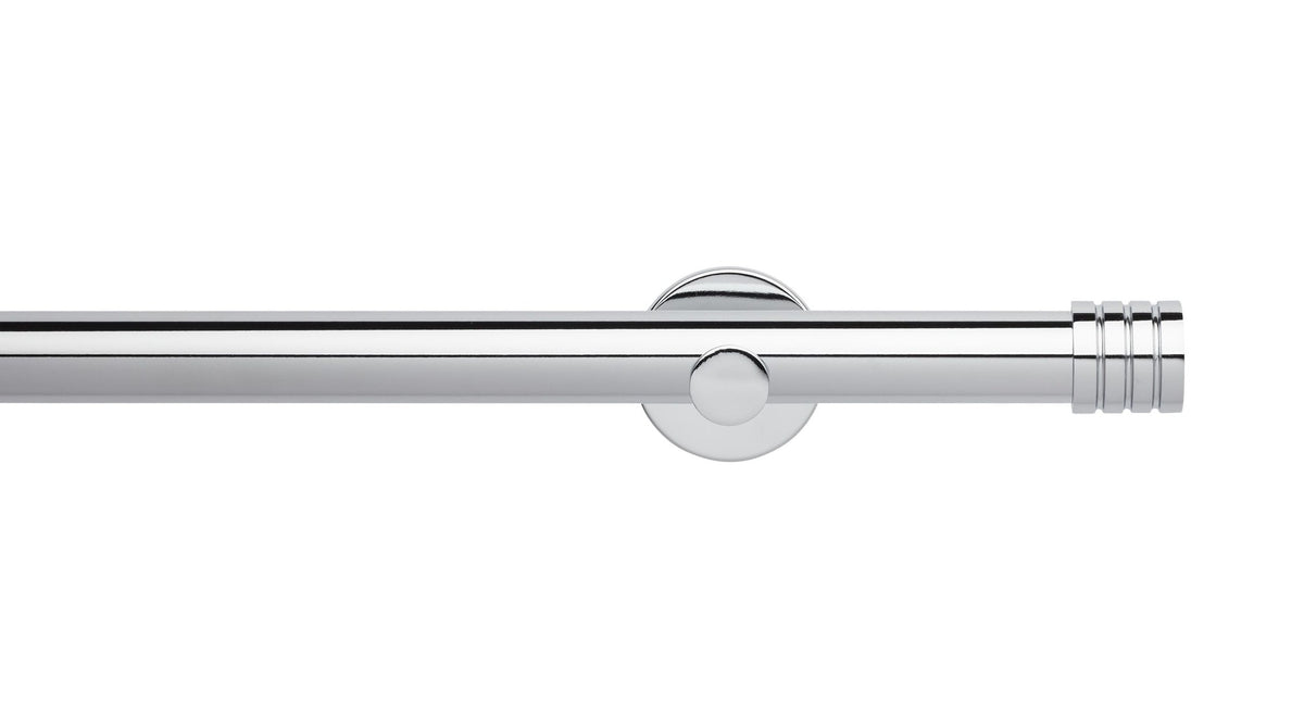 Stud Eyelet, Cylinder Bracket::Chrome