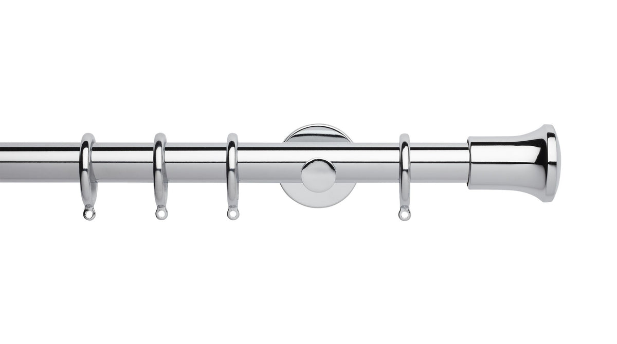Trumpet, Cylinder Bracket::Chrome