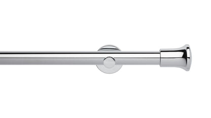 Trumpet Eyelet, Cylinder Bracket::Chrome