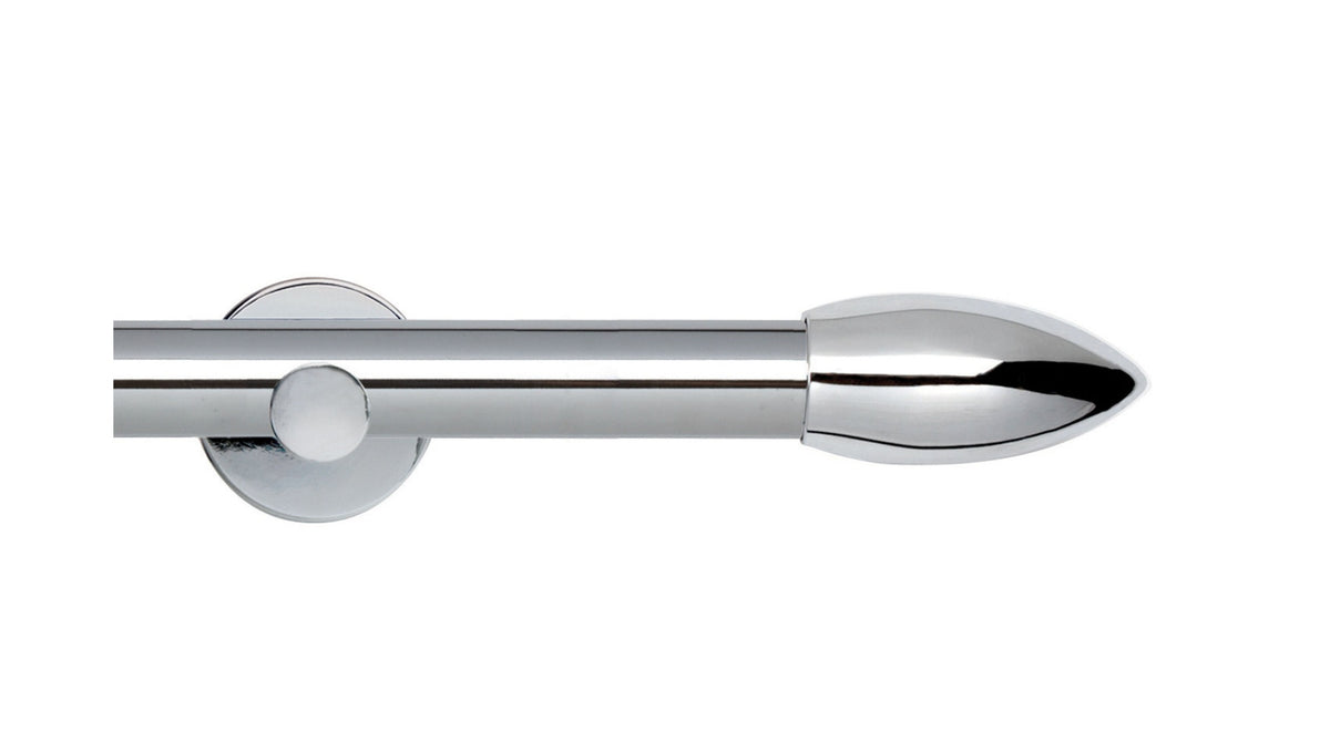 Bullet Eyelet, Cylinder Bracket::Chrome