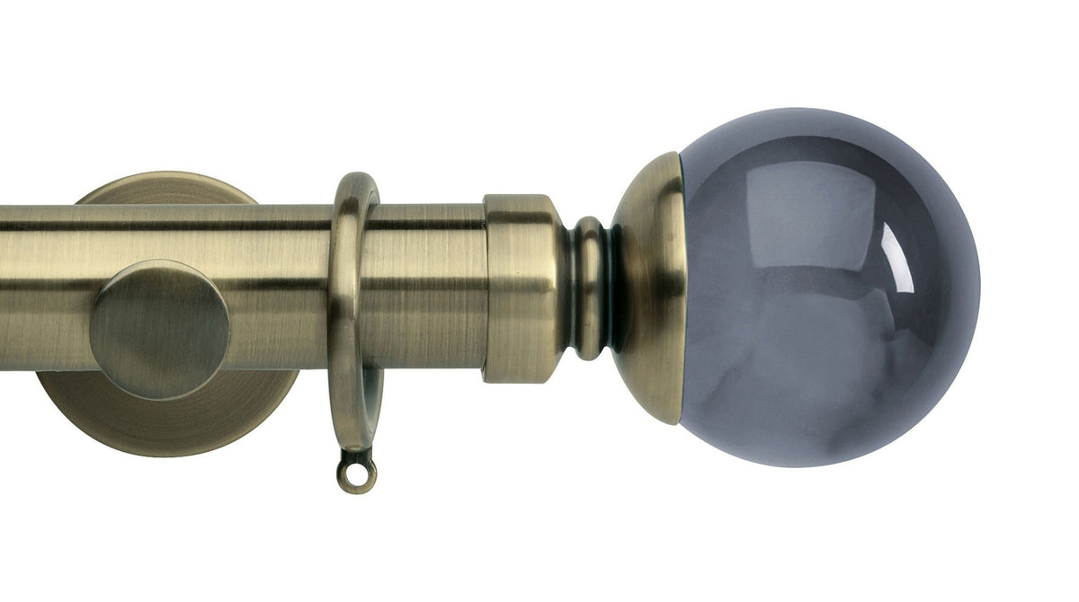 Smoke Ball, Cylinder Bracket::Spun Brass