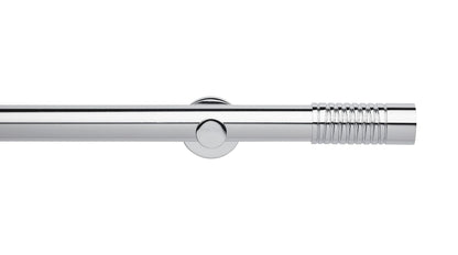 Wired Barrel Eyelet, Cylinder Bracket::Chrome
