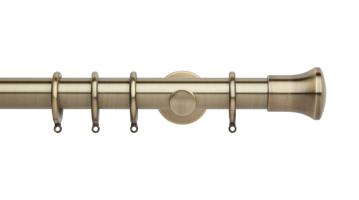 Trumpet, Cylinder Bracket::Spun Brass