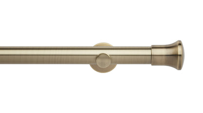 Trumpet Eyelet, Cylinder Bracket::Spun Brass