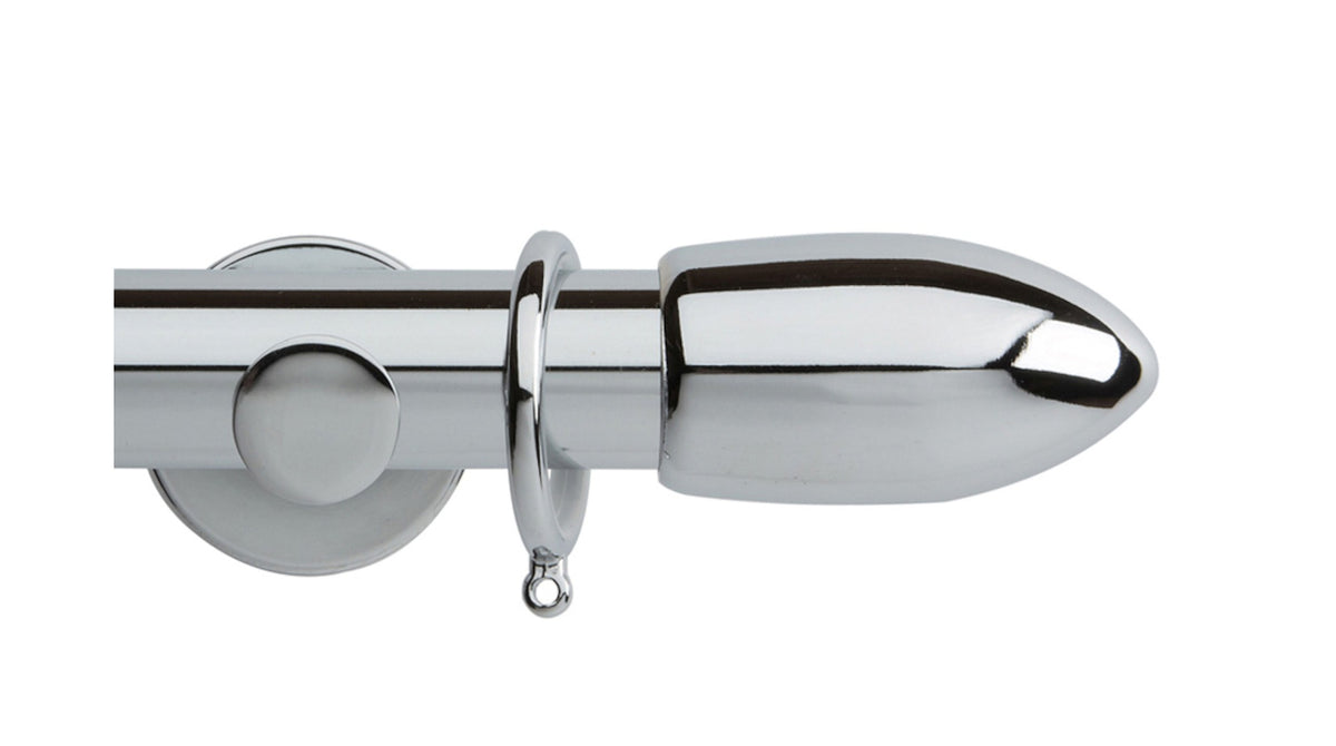 Bullet, Cylinder Bracket::Chrome