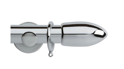 Bullet, Cylinder Bracket::Chrome