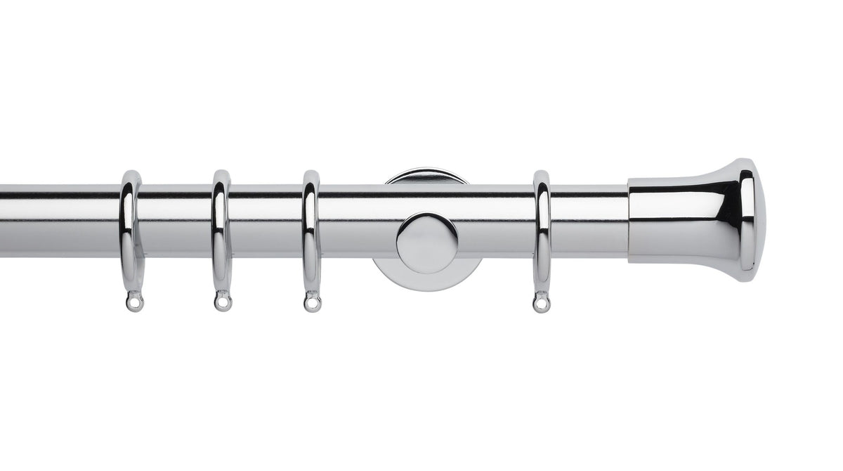 Trumpet, Cylinder Bracket::Chrome