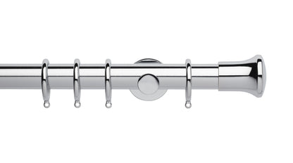 Trumpet, Cylinder Bracket::Chrome
