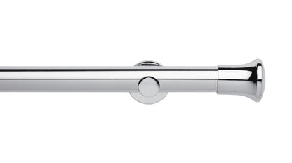 Trumpet Eyelet, Cylinder Bracket::Chrome
