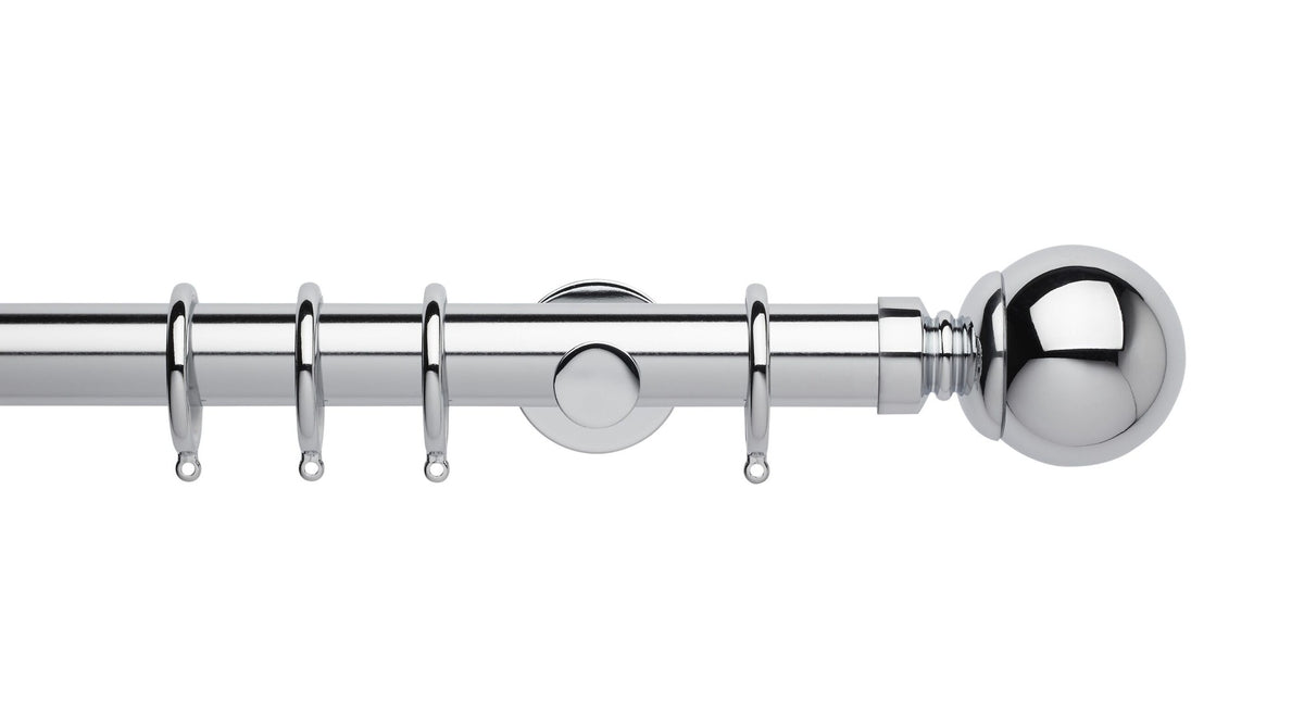 Ball, Cylinder Bracket::Chrome