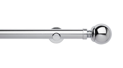 Ball Eyelet, Cylinder Bracket::Chrome