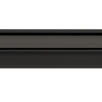 Hallis Neo 35mm curtain pole length, Black Nickel