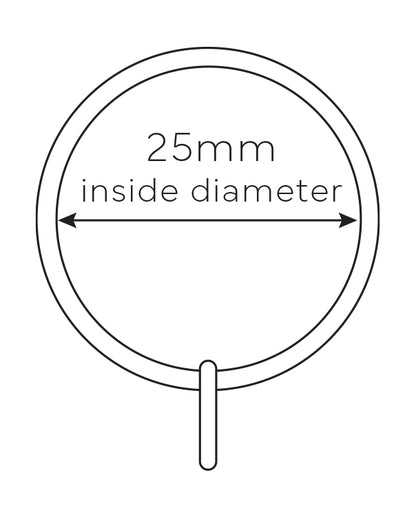 Café rod ring, 25mm inside diameter
