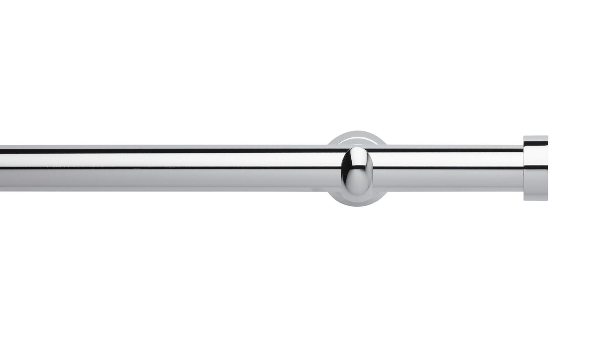 End Cap Eyelet, Cup Bracket::Chrome