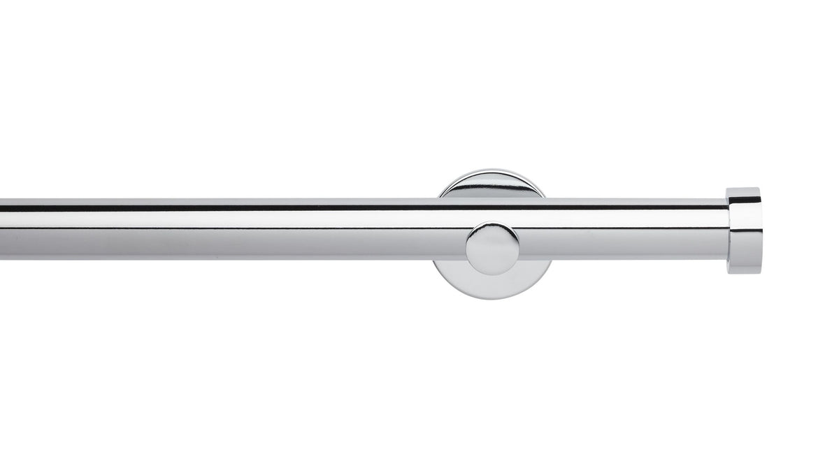 End Cap Eyelet, Cylinder Bracket::Chrome
