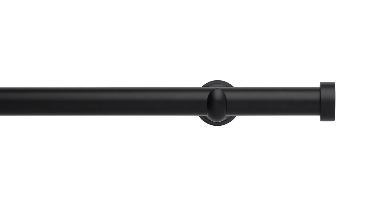 End Cap Eyelet, Cup Bracket::Matt Black