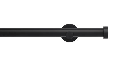 End Cap Eyelet, Cylinder Bracket::Matt Black