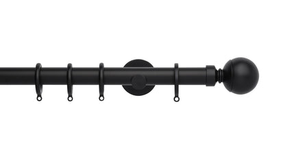 Ball, Cylinder Bracket::Matt Black