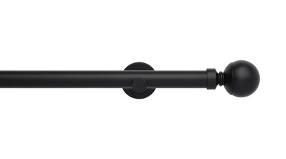 Ball Eyelet, Cylinder Bracket::Matt Black