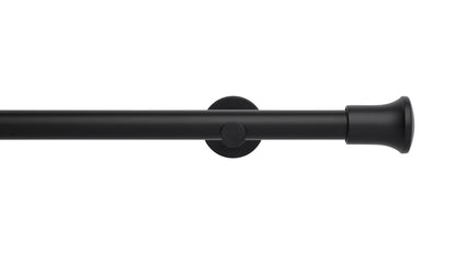 Trumpet Eyelet, Cylinder Bracket::Matt Black