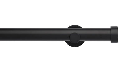 End Cap Eyelet, Cylinder Bracket::Matt Black