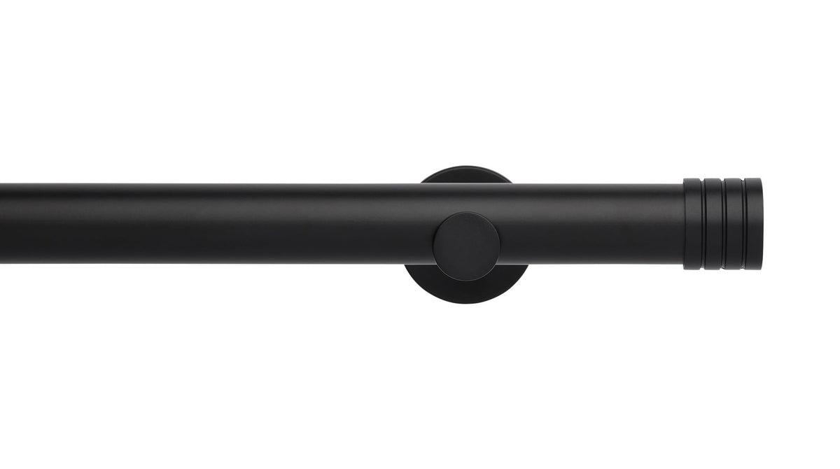 Stud Eyelet, Cylinder Bracket::Matt Black