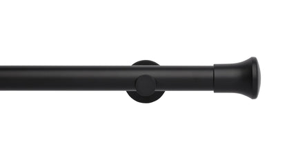 Trumpet Eyelet, Cylinder Bracket::Matt Black