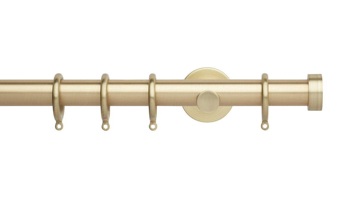 End Cap, Cylinder Bracket::Gold