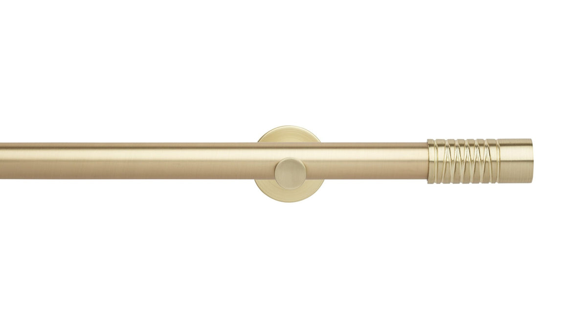 Wired Barrel Eyelet, Cylinder Bracket::Gold
