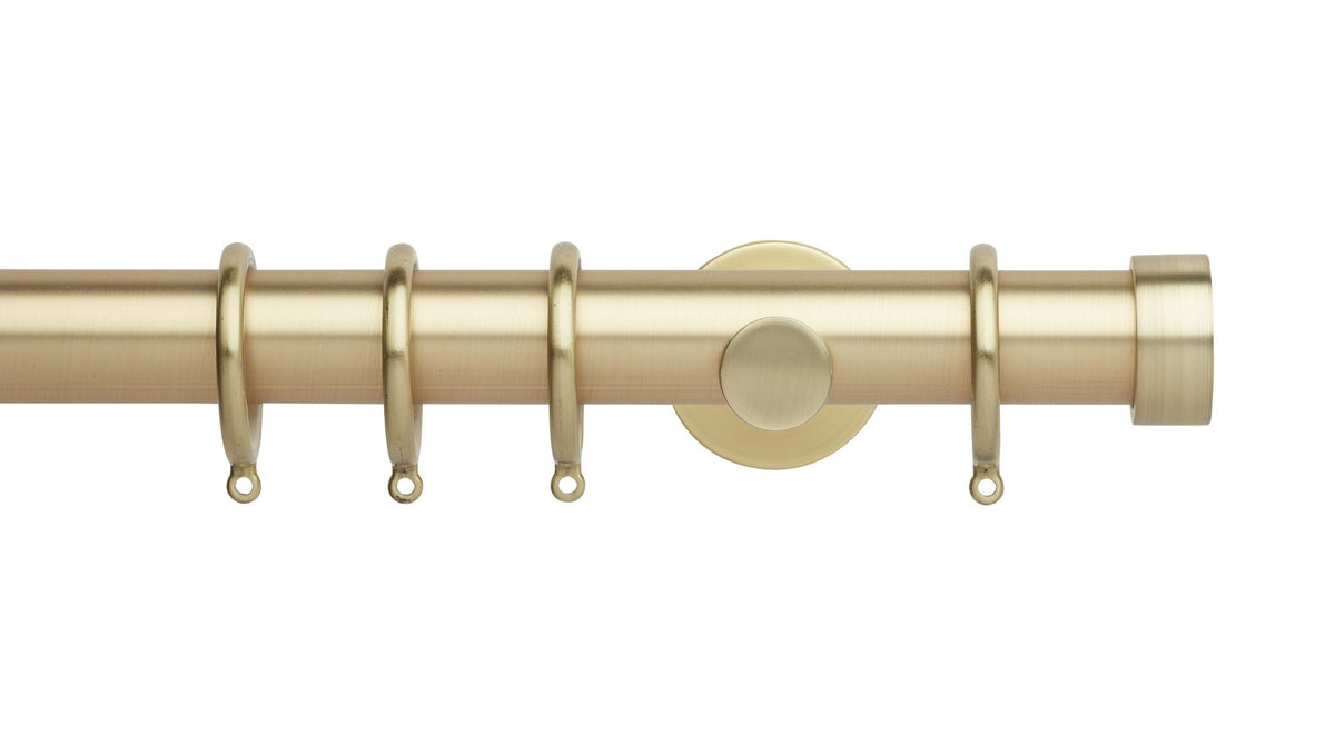 End Cap, Cylinder Bracket::Gold