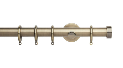 End Cap, Cylinder Bracket::Spun Brass