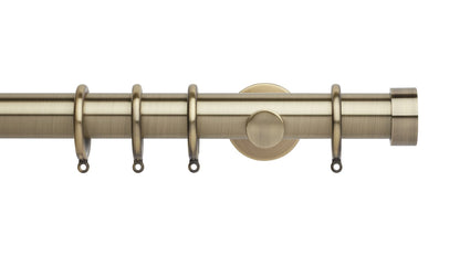 End Cap, Cylinder Bracket::Spun Brass